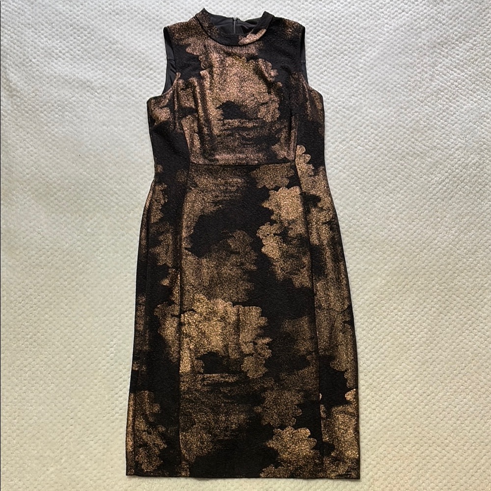Nine West Black and Gold Women's Dress